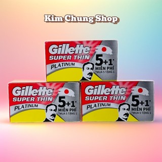 Lẻ 1 hộp lưỡi lam Gillette ông già đỏ