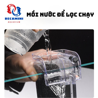 Lọc thác bể cá, máy lọc thác cho hồ cá mini