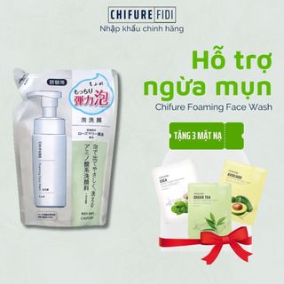 Sữa Rửa Mặt Tạo Bọt Chifure Lành Tính Chifure Foaming Face Wash (Túi Refill 180ml)- FD Beauty