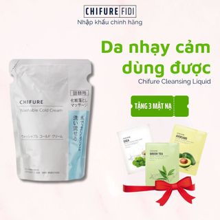 Nước tẩy trang Chifure Cleansing Liquid làm sạch phù hợp với da nhạy cảm (Túi Refill 200ml)