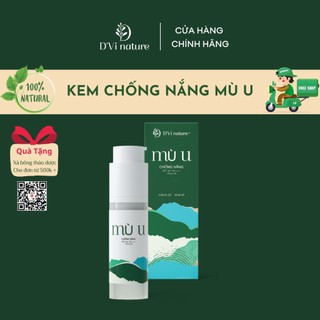 Kem chống nắng mù u dvi nature