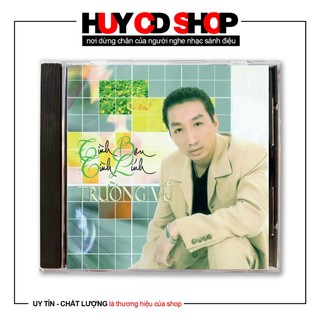 Đĩa cd trường vũ tình bạn tình lính nhạc vàng trữ tình bolero đĩa lòng trắng huy cd shop