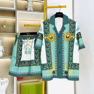 Đồ Bộ Cộc Tay Nam Chất Lụa Latin Cục Đẹp - Hàng Siêu Cấp New 2025