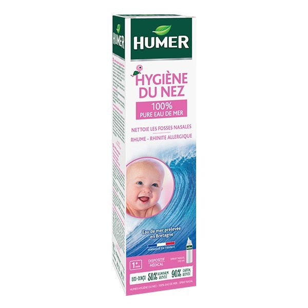 XỊT MŨI HÀNG NGÀY HUMER CHO BÉ TỪ 1 TUỔI CHAI150ML