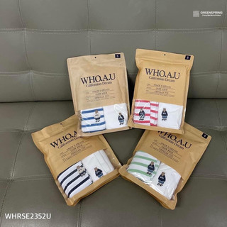 Set 2 áo thun gấu whoau 2024 chính hãng