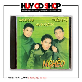 Đĩa CD Mạnh Đình Trường Vũ Mạnh Quỳnh Như Quỳnh Nghèo Nhạc vàng trữ tình Bolero Đĩa lòng Trắng