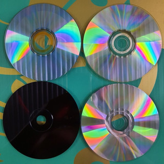 [ Combo 5 cái ] ĐĨA CD/VCD Cũ Trang Trí, Trưng bày 12CM