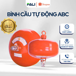 Bình cầu chữa cháy tự động bột abc xzft6 6kg,8kg bình cứu hỏa đạt chuẩn pccc, bình cầu xzft8