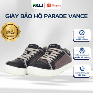Giày bảo hộ cổ thấp Parade Vance S1P, giày bảo hộ mũi thép, đế thép cao cấp Pháp, giày bảo hộ lao động kỹ sư, công nhân