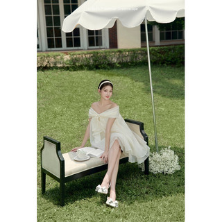 Đầm baby doll trễ vai nơ cocobebe 1289
