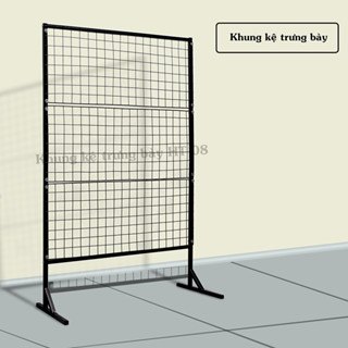    Chỉ có khung lưới  Kệ khung lưới trưng bày hàng hoá cứng cáp chắc chắn để đồ tạp hóa phụ kiện tiện lợi HT08 