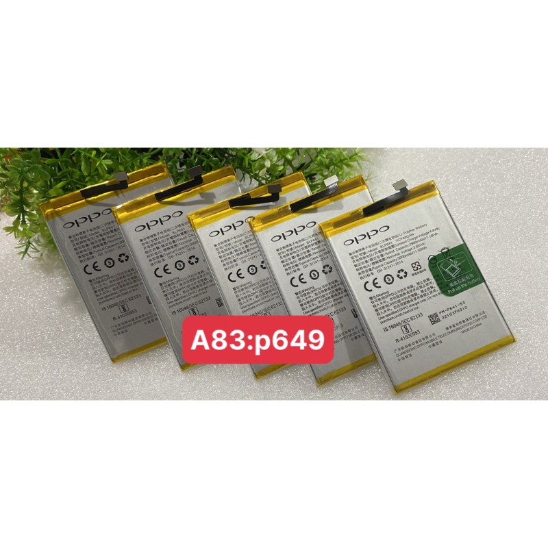 pin dành cho điện thoại oppo a83 (BLP649) pin oppo a83 (BLP649) zin mới