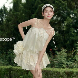 Đầm Dây Ren Đính Hoa Cocobebe 1231