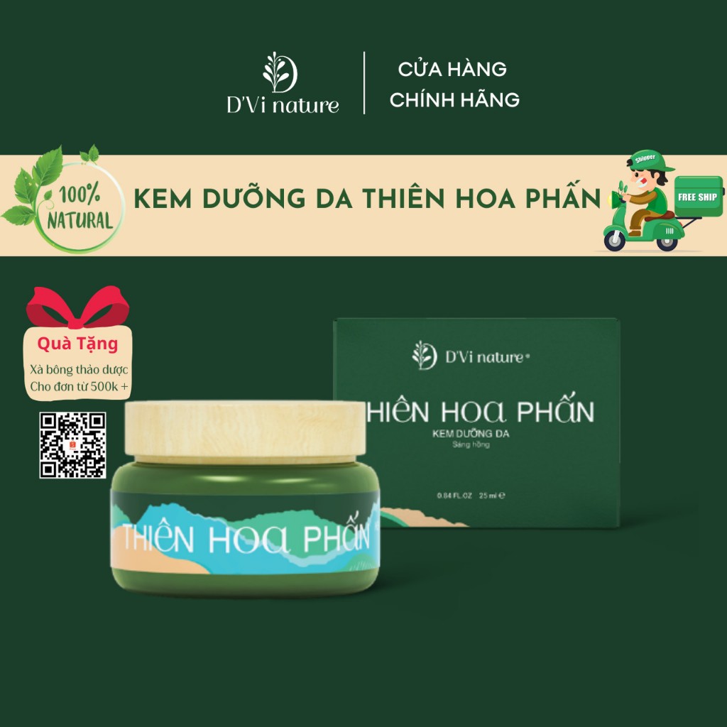 Kem dưỡng da Thiên Hoa Phấn DVi Nature