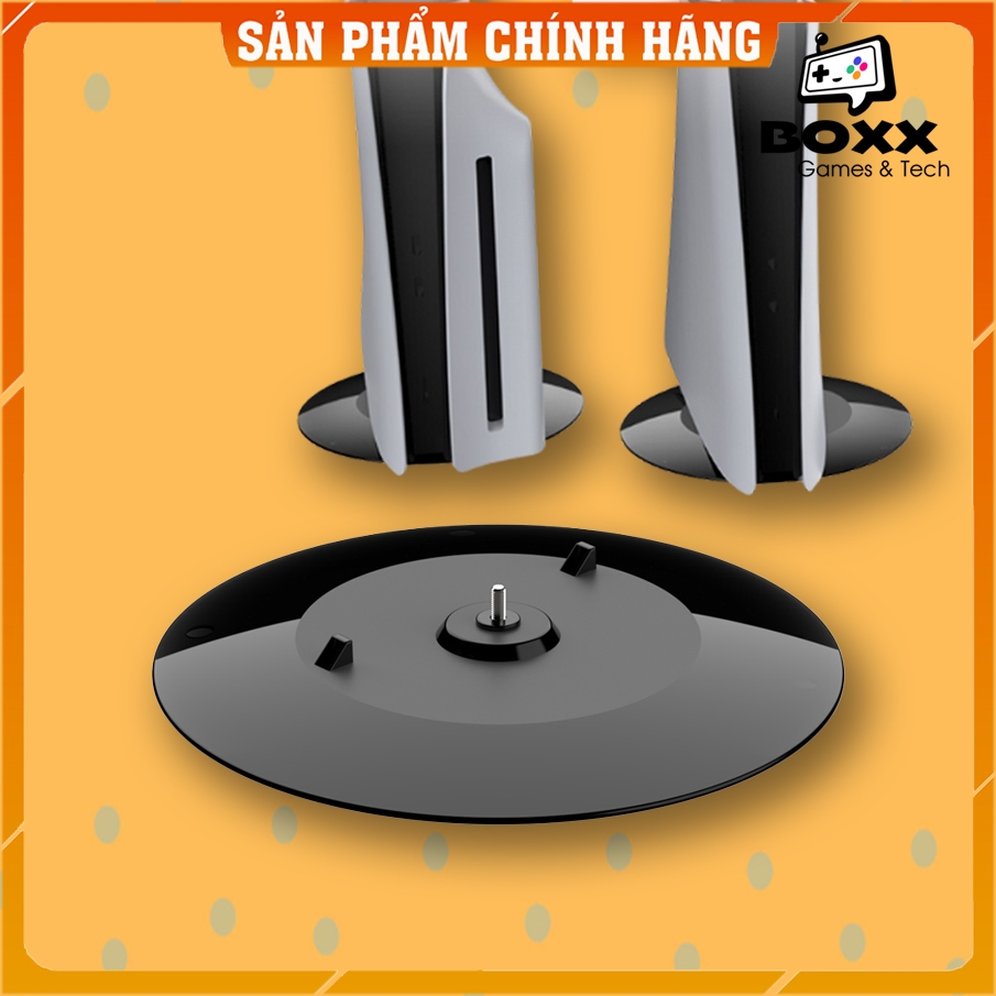 Chân Đế Dựng máy PS5 Slim Standard, Đế đứng máy PS5 Slim Digital chính hãng Dobe