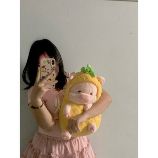 Gối, gấu ôm bao hạt dẻ