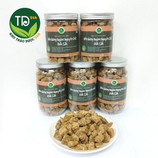 Viên gừng gió ngậm đường phèn mật ong Đắk Lắk chính hiệu, vị cay dịu nhẹ, giảm ho, đau bụng kinh, giải cảm