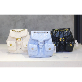 BALO COACH tabby leather backpack CU076 mẫu balo new full da thật siêu siêu đẹp Cập bến 2 màu siêu hot