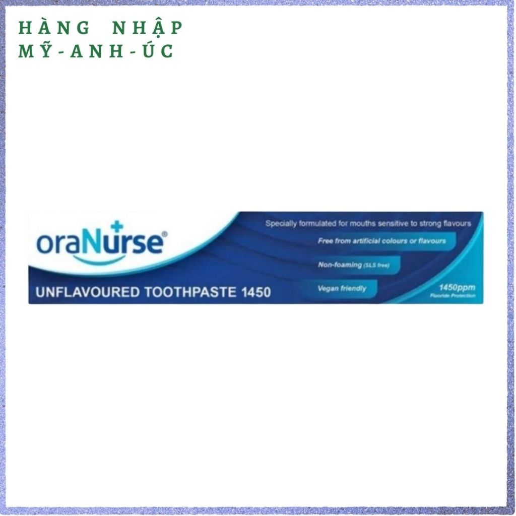 OraNurse 1450 Unflavoured Toothpaste 50ml