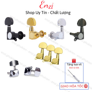 Bộ khóa đúc đàn guitar acoustic chất liệu niken chống rỉ cao cấp Enzi