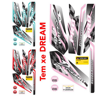 Tem xe dream mẫu ex5 pro tem cực chất chống nước