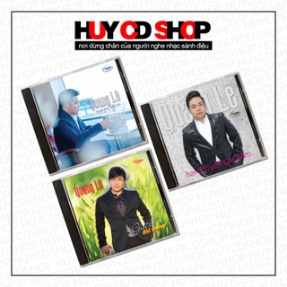 3 đĩa cd quang lê hát nhạc vàng trữ tình bolero đĩa lòng trắng chất lượng cao huy cd shop