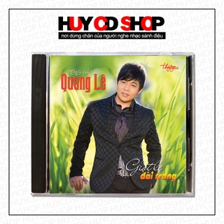 Đĩa cd quang lê giọt lệ đài trang 12 ca khúc nhạc vàng trữ tình bolero đĩa lòng trắng huy cd shop