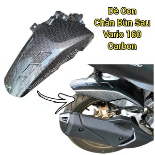 Dè Con Chắn Bùn Sau Xe VARIO 160 2022->2024 Nhựa Carbon