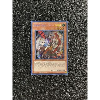 ra02 [ Dưa Hấu Yugioh ] Lá bài thẻ bài Ghost Ogre & Snow Rabbit - Secret ultra Rare - Tặng bọc bài nhựa