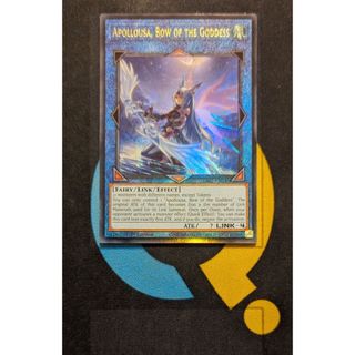 ra02 [ Dưa Hấu Yugioh ] Lá bài thẻ Apollousa Bow of the Goddess - super ultra secret Rare - Tặng bọc bài nhựa