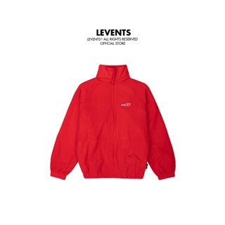 Áo Khoác Levents Sporty/ Red Jacket Chất Dù Unisex Oversized