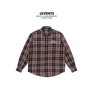 Áo Sơ Mi Levents Flannel Checked Long Sleeve/ Brown