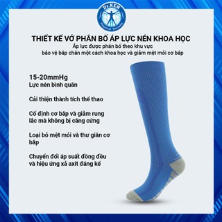 1 Đôi Vớ Y Tế, Thể Thao Dài Đến Đầu Gối, tạo lực nén phù hợp, giảm ngăn ngừa chấn thương Drken #10