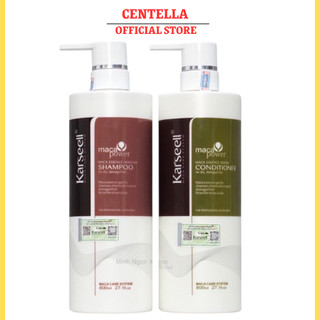 Dầu Gội Xả Collagen KARSEELL 800ML * 2 Kiềm Dầu Sạch Gầu Ngăn Rụng Hiệu Quả Siêu Mềm Mượt