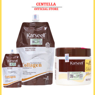 Dầu Ủ Tóc Karseell Maca 500ml Dưỡng Ẩm Phục Hồi Nang Tóc Hư Tổn Siêu Mềm Mượt Hương Nước Hoa