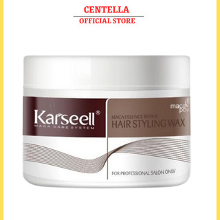 Sáp Vuốt Tóc Nam Nữ KARSEELL Maca Hair Styling Wax 100g Tạo Kiểu Giữ Nếp Tóc Chuẩn Salon