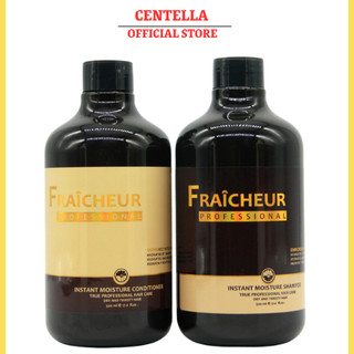 Dầu gội xả Fraicheur 500ml * 2 dưỡng ẩm phục hồi tóc hương nước hoa thơm lâu 96hl