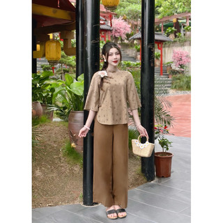 Pháp phục linen hoa