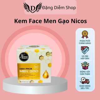 Kem face men gạo nicos thanh nhi