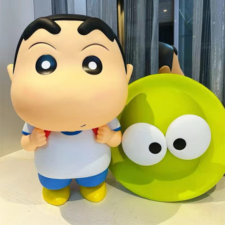 Mô hình Shin đội mũ ếch 13cm dễ thương