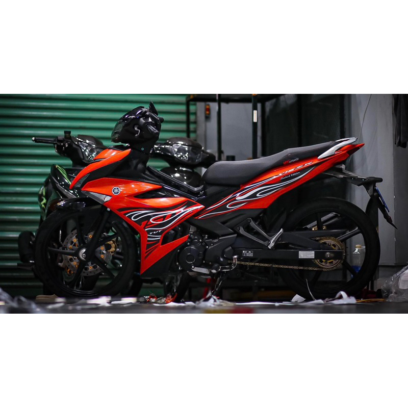 Tem lửa xe Exciter 150 full cam - Tem decal 3 lớp