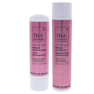 {Siêu rẻ} {Chính hãng} Dầu gội xả phục hồi tóc hư tổn Tigi Copyright CUSTOM CARE REPAIR 300ml/250ml
