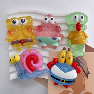 [ Size To] Charm Gắn Dép Crocs, Sticker Jibbitz Hình Bọt Biển, Cua, Bạch Tuộc, Ốc Trang Trí toploader, DIY