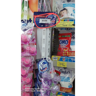 Viên treo bồn cầu Vim POWER 5 Tím,Xanh