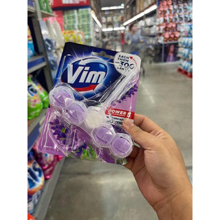 Viên treo bồn cầu vim power 5 tím,xanh