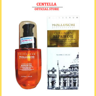 Tinh Dầu Dưỡng Tóc MOLLUSCHI 60ml Phục Hồi Tóc Hư Tổn Bảo Vệ Tóc Khỏi Nhiệt Độ Tia UV