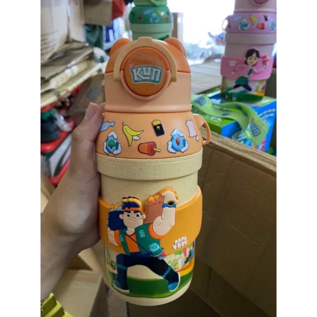 BÌNH NƯỚC CHO BÉ QUÀ TẶNG SỮA KUN