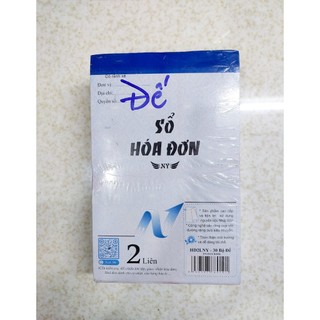 Lốc 10 cuốn hóa đơn 2 liên có đế lót