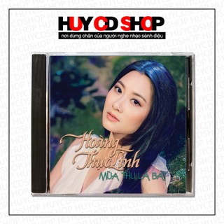 Đĩa cd hoàng thục linh mùa thu lá bay nhạc vàng trữ tình bolero đĩa lòng trắng huy cd shop