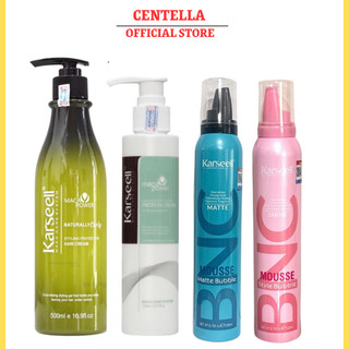 Gel xả khô giữ nếp tóc xoăn Karseell, gel bóp xoăn tạo kiểu hippie hot trend 500ml